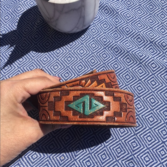 Thunderbird Native leather belt - Picture 2 of 6